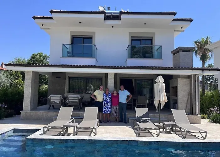 Villa Sahra Premium - Luxury 4 Bedroom With Private Pool & Garden In Dalyan Center Ortaca