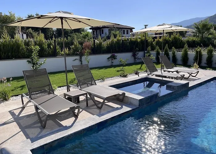 Villa Sahra Premium - Luxury 4 Bedroom With Private Pool & Garden In Dalyan Center