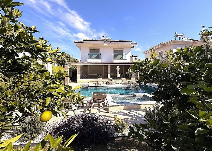 Villa Sahra Premium - Luxury 4 Bedroom With Private Pool & Garden In Dalyan Center Ortaca (Mugla)