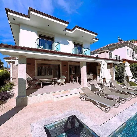 Willa Sahra Premium - Luxury 4 Bedroom With Private Pool & Garden In Dalyan Center Ortaca (Mugla)