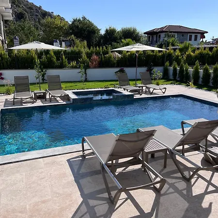 Sahra Premium - Luxury 4 Bedroom With Private Pool & Garden In Dalyan Center Ортаджа